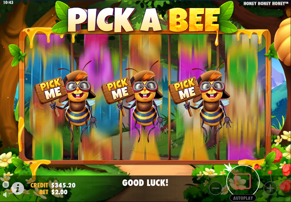 Pick a Bee feature