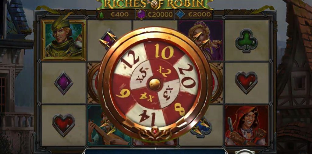 Free Spins Bonus Riches of Robin